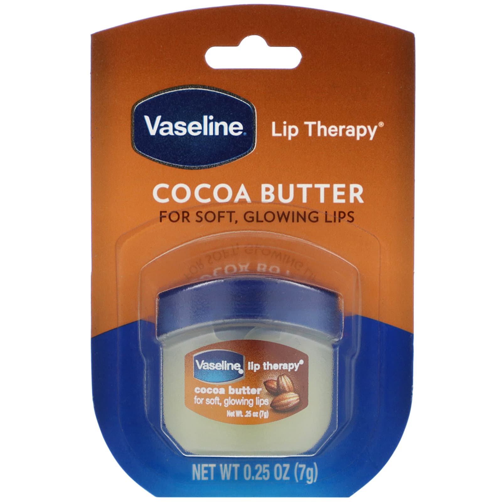 Vaseline, Lip Therapy（リップセラピー）、ココアバター、7g（0.25 