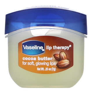 Vaseline, 唇部護理，可可脂，0.25 盎司（7 克）