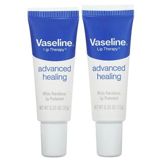 Vaseline, Lip Therapy, Advanced Healing, 2 Tubes, 0.35 oz (10 g) Each