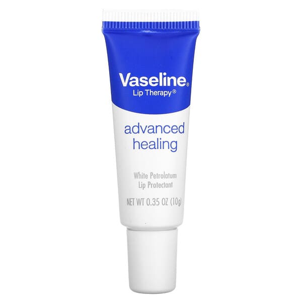 Vaseline, Lip Therapy（リップセラピー）、アドバンストヒーリングスキンプロテクタント、10g（0.35オンス）