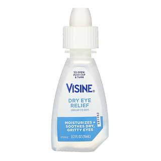 Visine, Dry Eye Relief, Lubricant Eye Drops, 1/2 fl oz (15 ml)