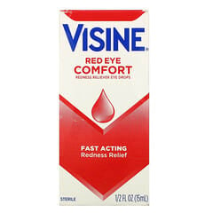 Visine, 레드아이 컴포트, 눈 충혈 완화제 점안액, 15ml(1/2fl oz)