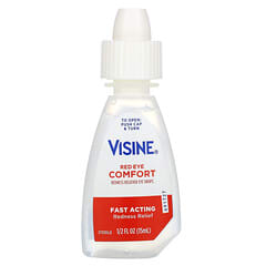 Visine, 레드아이 컴포트, 눈 충혈 완화제 점안액, 15ml(1/2fl oz)