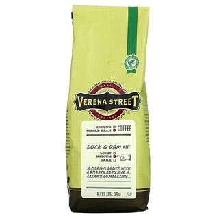Verena Street, Lock & Dam 11, Whole Bean, Medium Roast, 12 oz (340 g)