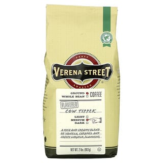 Verena Street, Cow Tipper, ароматизированный, молотый кофе, средней обжарки, 907 г (2 фунта)