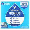 VitaCup, Genius Coffee, Medium Roast, 16 Cups, 0.42 oz (12 g) Each