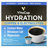 Flüssigkeitszufuhr, Kaffee und Elektrolyte, mittlere Röstung, 18 Pads, je 4,5 g (0,16 oz.)