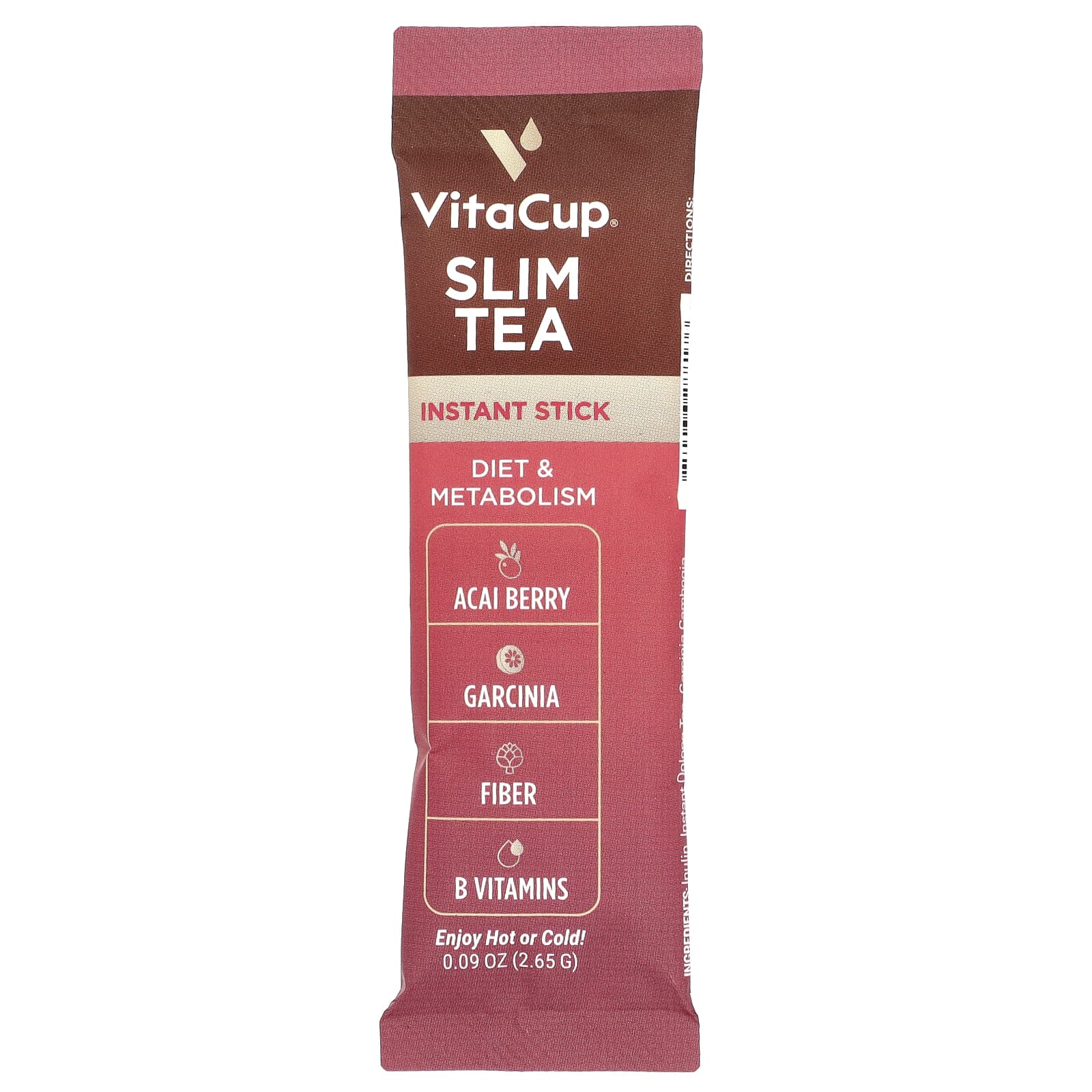 VitaCup, Slim Instant Tea, Premium Oolong Tea, 24 Single-Serve Sticks ...