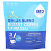 Genius Blend Instant Coffee, Medium Roast, 24 On-The-Go Sticks, 0.13 oz (3.8 g) Each