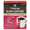 Slim Instant Coffee, Instant-Kaffee, mittlere Röstung, 10 Portionssticks, je 3,7 g (0,13 oz.).