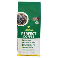 VitaCup, Perfect Coffee, Café moulu premium, Torréfaction poussée, 312 g
