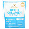 Keto + Collagen Creamer, Vanilla, 10 oz (284 g)