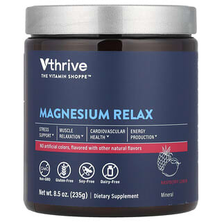 Vthrive, Magnesium Relax, Raspberry Lemon, 8.5 oz (235 g)