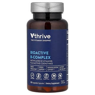 Vthrive, Complejo de vitaminas B bioactivas, 60 cápsulas vegetales