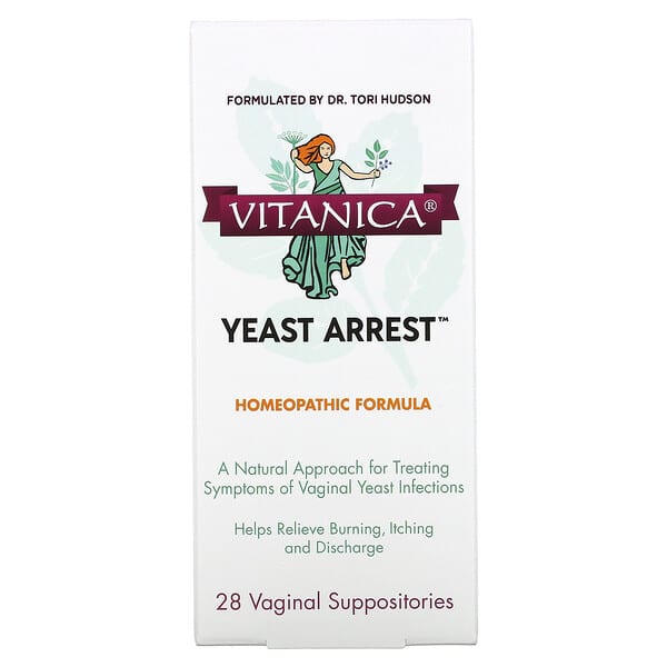 Vitanica, 酵母菌捕捉，28 個女性私密部位栓劑