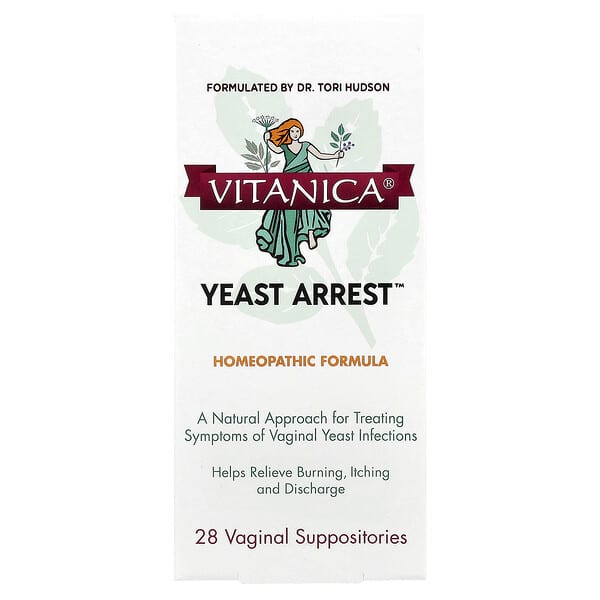 Vitanica, 酵母菌捕捉，28 個女性私密部位栓劑