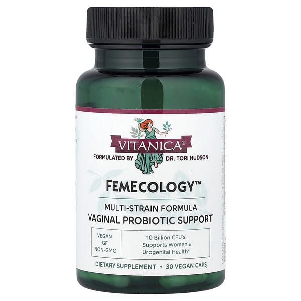 FemEcology™, Vaginal Probiotic Support, 30 Vegan Caps