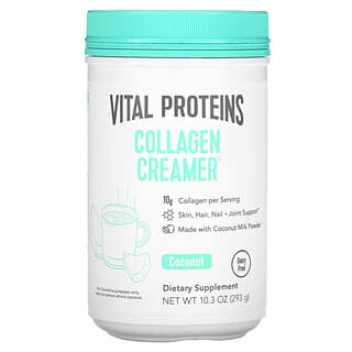 Vital Proteins, Creme de Colágeno, Coco, 293 g (10,3 oz)