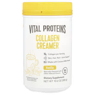 Vital Proteins, Колагеновий крем, ваніль, 10,6 унцій (300 г)