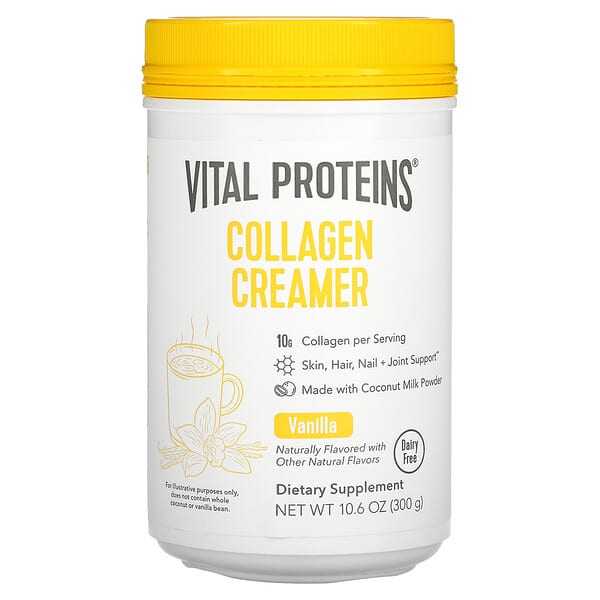 Vital Proteins, Collagen Creamer 膠原營養粉，香草味，10.6 盎司（300 克）