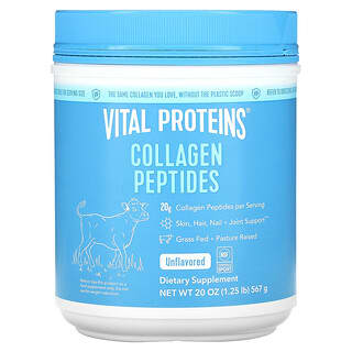 Vital Proteins, Péptidos de colágeno, Sin sabor, 567 g (1,25 lb)