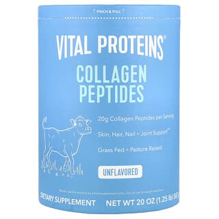 Vital Proteins, Peptide de colagen, fără arome, 567 g (20 oz)