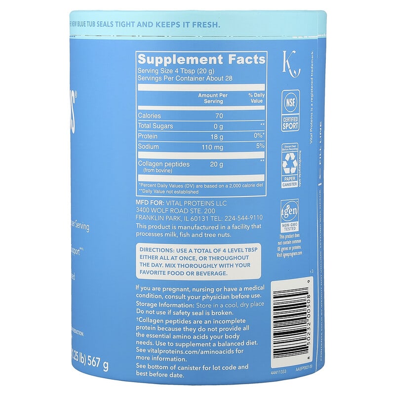 Vital Proteins Collagen Peptides Powder – Unflavored Collagen Peptides Bulk Wholesale Supplier 2