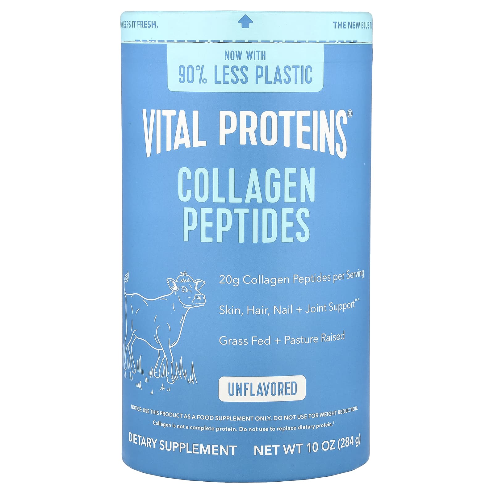 Vital Proteins, 膠原肽,未調味,10盎司(284克)