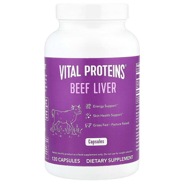 Beef Liver, 120 Capsules