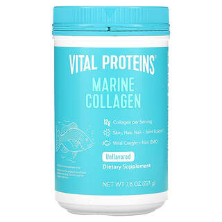 Vital Proteins, الكولاجين البحري، صيد بري، بدون نكهة ، 7.8 أوقية (221 جم)