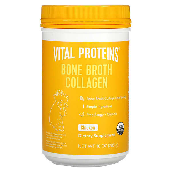 Vital Proteins, Bone Broth Collagen, Chicken, 10 oz (285 g) (Discontinued Item) 