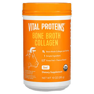 فيتال بروتينز‏, كولاجين مرق العظام، بقري، 10 أونصات (285 جم)