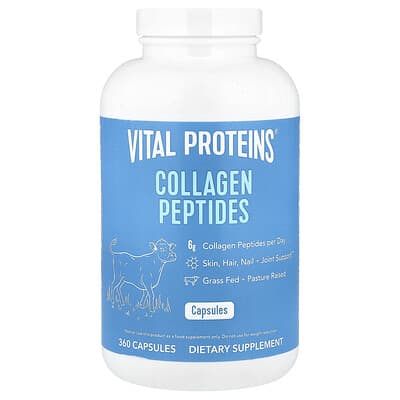 Norland Vital Proteins, Collagen Peptides, 360 Capsules (550 mg per Capsule) supplement Uganda UGX 182815