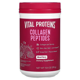 Vital Proteins, Peptídeos de Colágeno, Frutos Silvestres Mistos, 295 g (10,4 oz)