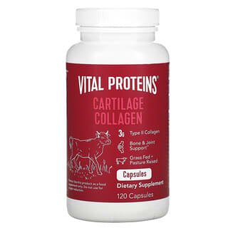 Vital Proteins, Collagène de cartilage, 120 capsules