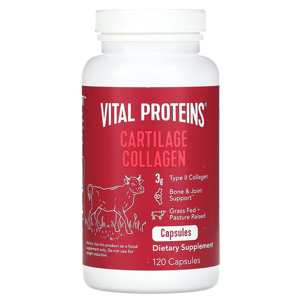 Vital Proteins, Коллаген для хряща, 120 капсул