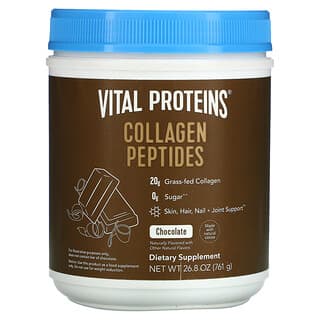 Vital Proteins, Péptidos de colágeno, Chocolate, 761 g (26,8 oz)