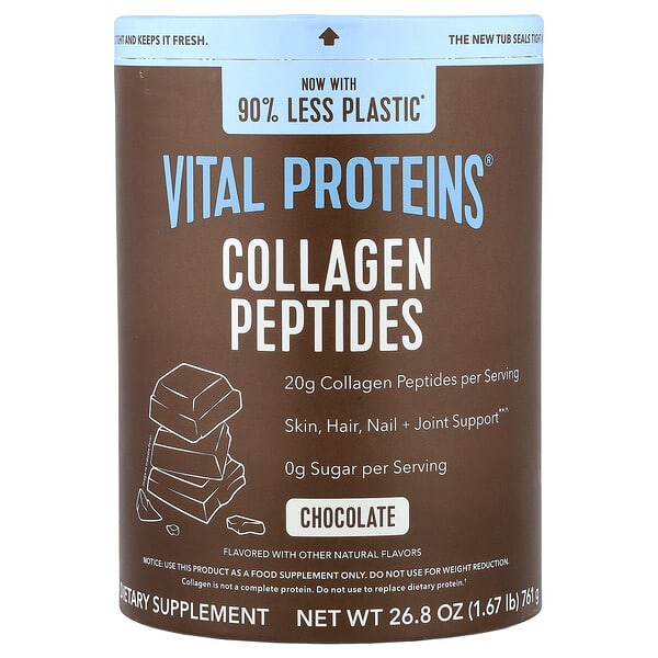 Vital Proteins, Collagen Peptides, Chocolate, 26.8 oz (761 g) — product photo 1
