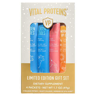 Vital Proteins, Limited Edition Gift Set, 4 Packets, 1.7 oz (49 g)