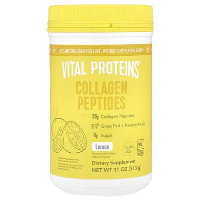Vital Proteins, Collagen Peptides, Lemon Flavor, 11 oz (313 g)