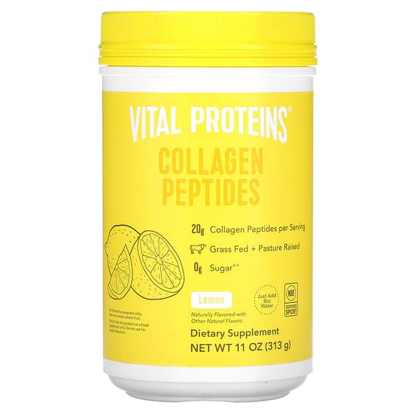Vital Proteins, 膠原蛋白肽，檸檬味，11 盎司（313 克）