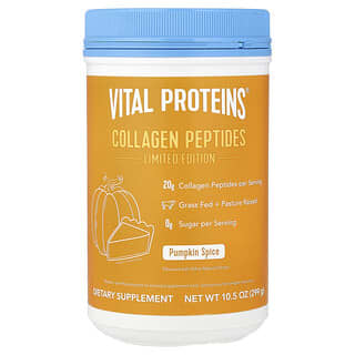 Vital Proteins, Péptidos de colágeno, Especias de calabaza, 299 g (10,5 oz)