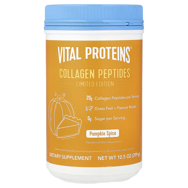 Vital Proteins, Collagen Peptides, Pumpkin Spice, 10.5 oz (299 g)