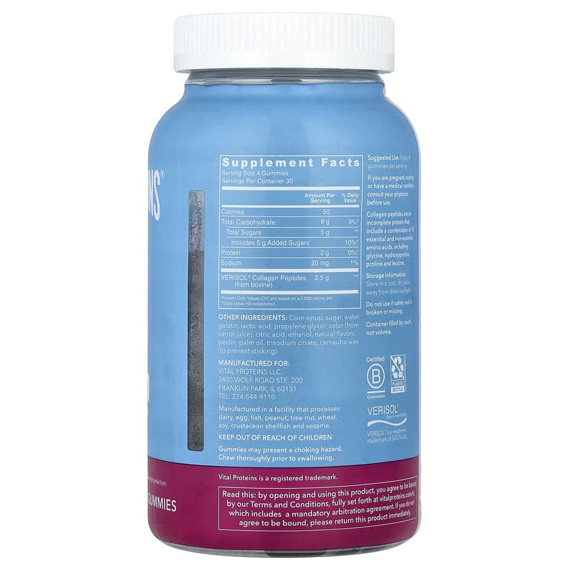 Known Hydrolysed Marine Collagen Gummies 60pcs | Known | Capital Hair - View #4