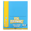 Vital Performance Protein Bar, Vanilla Coconut, 12 Bars, 1.94 oz (55 g) Each
