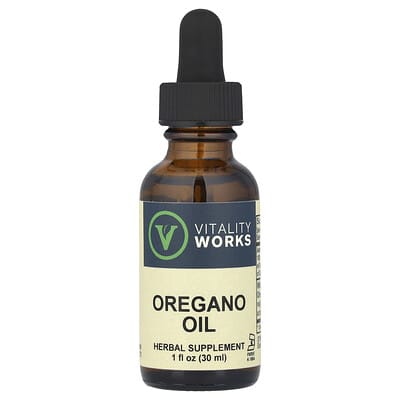 Vitality Works, Oregano Oil, 1 fl oz (30 ml)