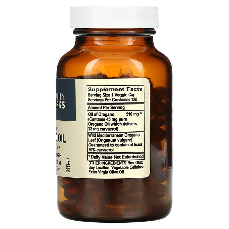 🥇 Comprar Aceite de Orégano en Cápsulas (60) con Carvacrol