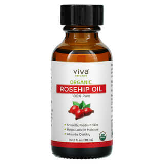 Viva Naturals, Organic Rosehip Oil, 1 fl oz (30 ml)
