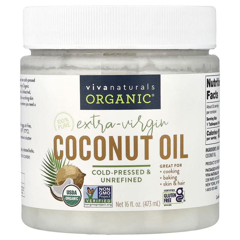 Organic®（オーガニック）エキストラバージン ココナッツオイル、473ml