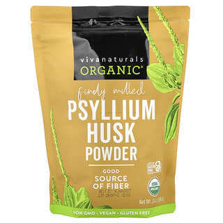 Viva Naturals, Organic Psyllium Husk Powder, 24 oz (680 g)